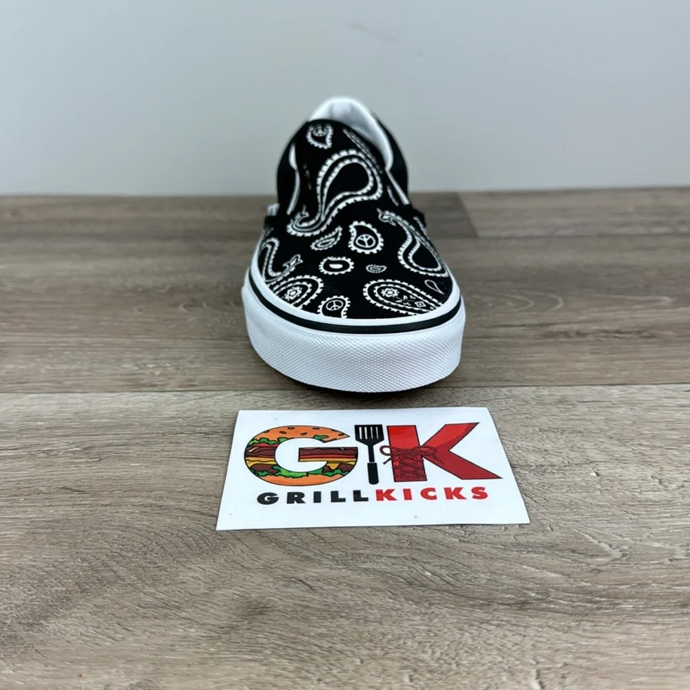 Vans WMNS Classic Slip On Peace Paisley Black/True White - Picture 4 of 5